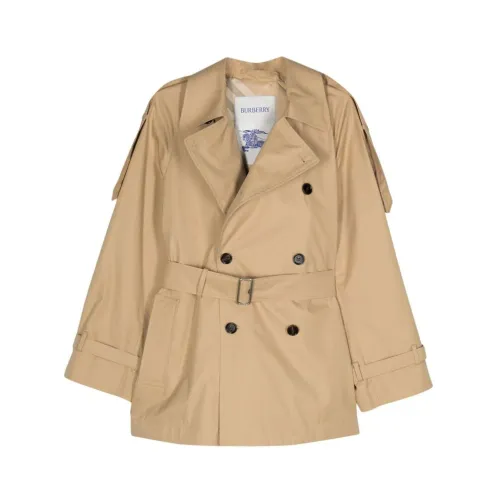 Burberry , Trench Coats ,Beige female, Sizes: