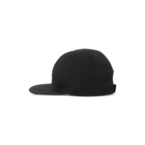 Burberry , Vintage Check Reversible Cotton Cap ,Black unisex, Sizes: