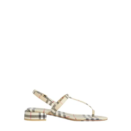 Burberry , Vintage Check Sandals ,Beige female, Sizes: