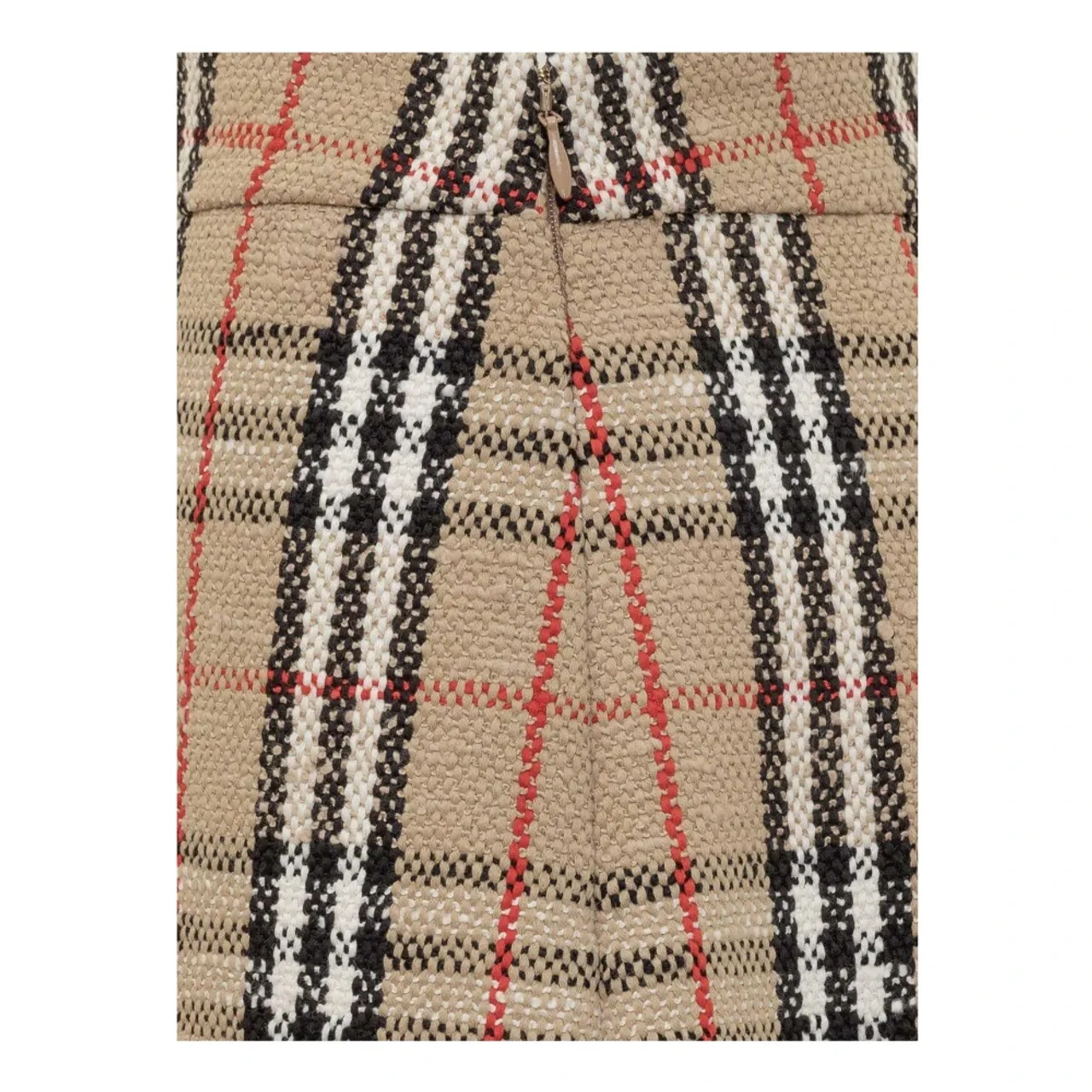 Burberry , Vintage Pattern Mini Skirt ,Beige female, Sizes: