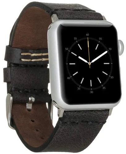 Burkley Leather Strap for Apple Watch in 38/40 mm and 42/44