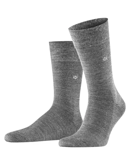 Burlington Men's Leeds M SO Wool Cotton Plain 1 Pair Socks