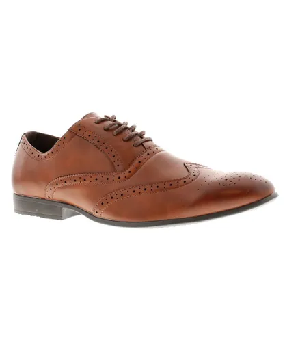 Business Class Mens Shoes Smart Formal Olly Lace Up tan