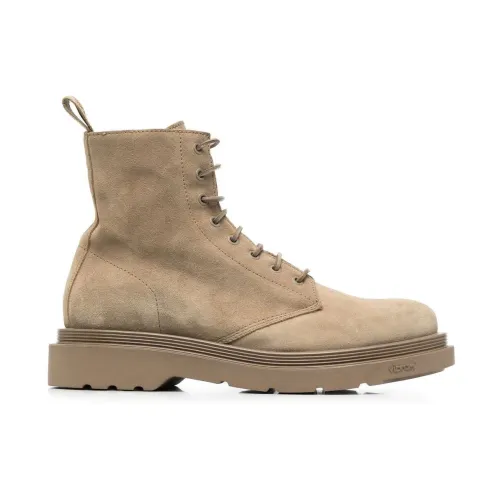 Buttero , Lace-up Boots ,Beige male, Sizes:
