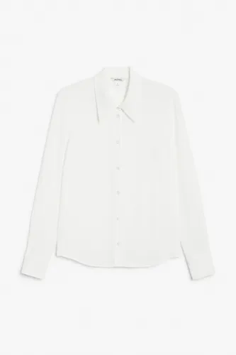 Buttoned shirt - White