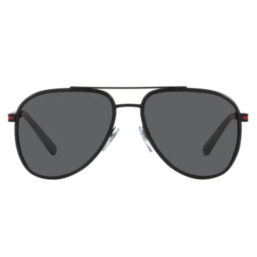 Bvlgari , Bulgari Men's Pilot Sunglasses ,Black unisex, Sizes: