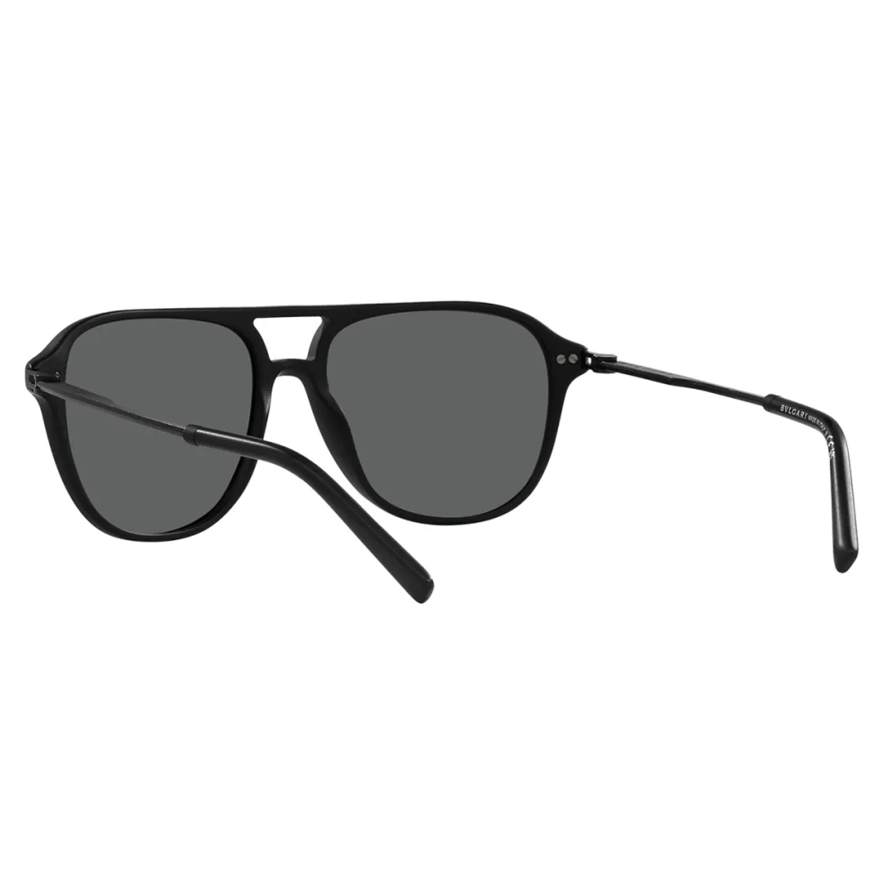 Bvlgari , Bulgari Men's Pilot Sunglasses ,Black unisex, Sizes: