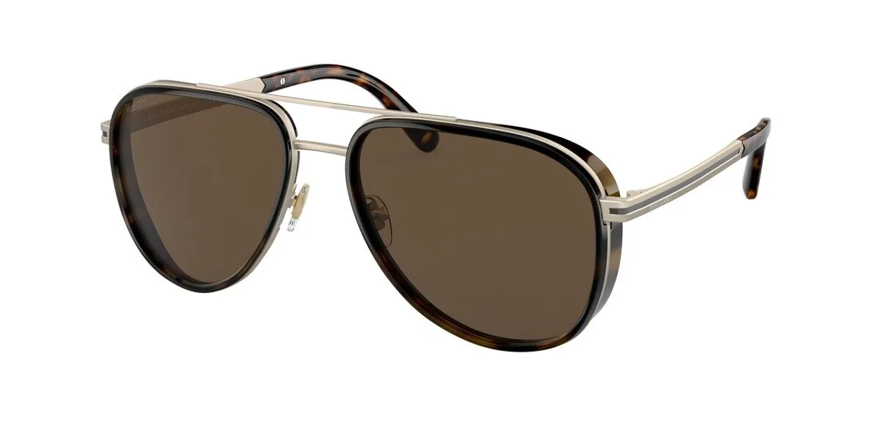 Bvlgari BV5060 202253 Men's Sunglasses Gold Size 57