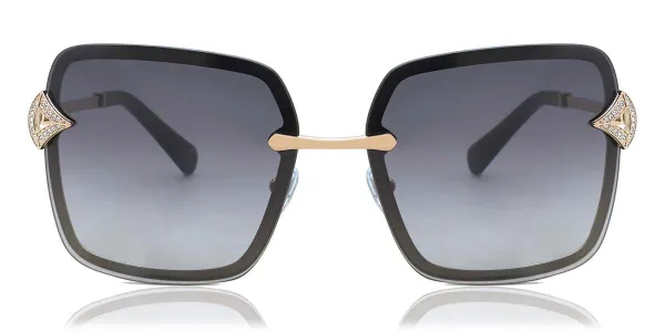 Bvlgari BV6167B 20148G Women's Sunglasses Gold Size 59
