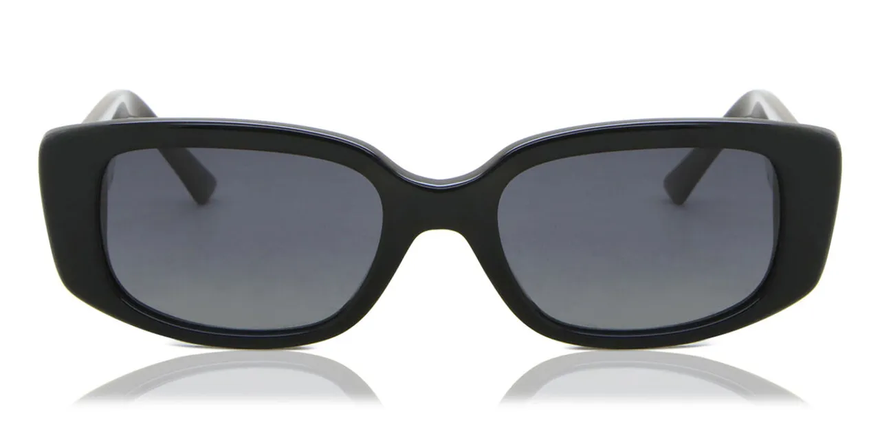 Bvlgari BV8259 Polarized 501/T3 Women's Sunglasses Black Size 53