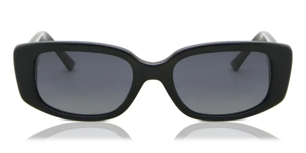 Bvlgari BV8259 Polarized 501/T3 Women's Sunglasses Black Size 53