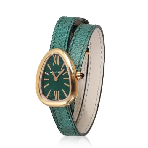 Bvlgari , Rose Gold watches ,Green female, Sizes: ONE SIZE