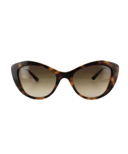 Bvlgari Womens Sunglasses 8168B 537913 Havana Brown Gradient - One