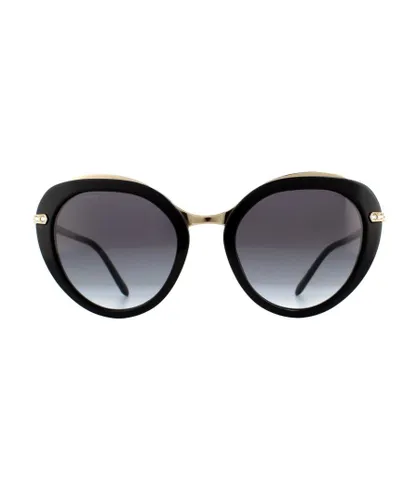Bvlgari Womens Sunglasses BV8215B 501/8G Black Grey Gradient - One