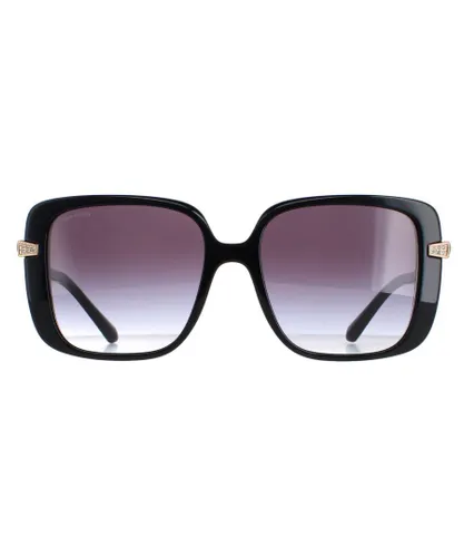 Bvlgari Womens Sunglasses BV8237B 501/8G Black Grey Gradient - One