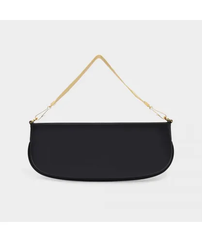 By Far Womens Beverly Bag in Black Leather - One Size