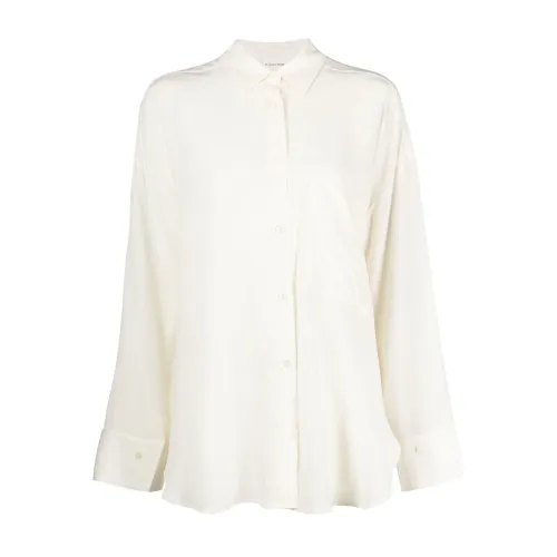 By Malene Birger , Whisper White Derris Shirt ,White female, Sizes: