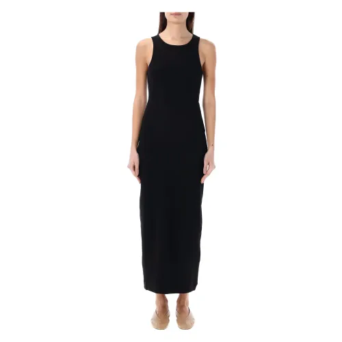 By Malene Birger , Womens Clothing Dress Black Ss24 ,Black female, Sizes: