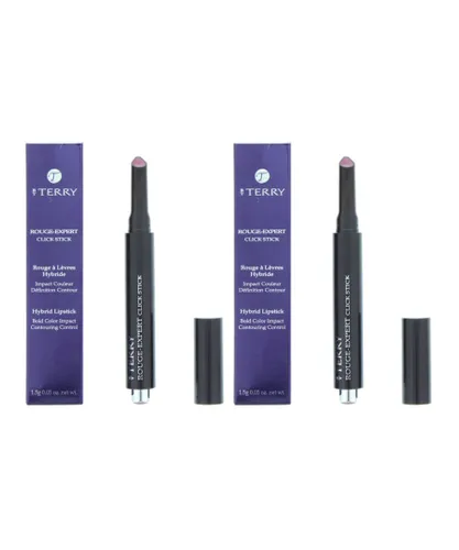 By Terry Womens Rouge-Expert Click Stick Hybrid Lipstick 1.5g - 24 Orchid Alert x 2 - NA - One Size