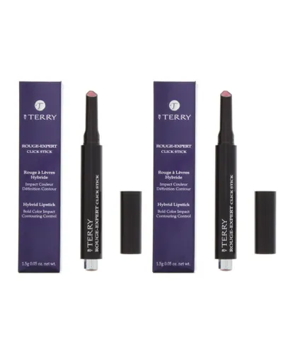 By Terry Womens Rouge-Expert Click Stick Hybrid Lipstick 1.5g - 9 Flesh Award x 2 - NA - One Size