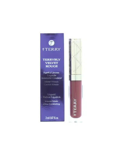By Terry Womens Terrybly Velvet Rouge Liquid N°4 Bohemian Plum Lipstick 2ml - NA - One Size
