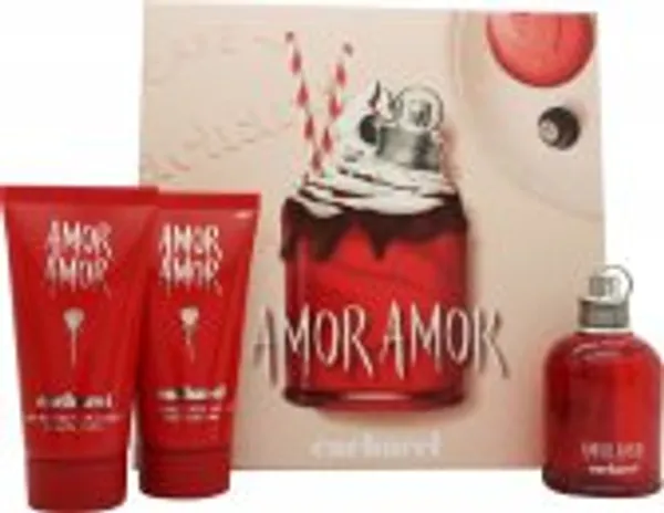 Cacharel Amor Amor Gift Set 50ml EDT + 2 x 50ml Body Lotion