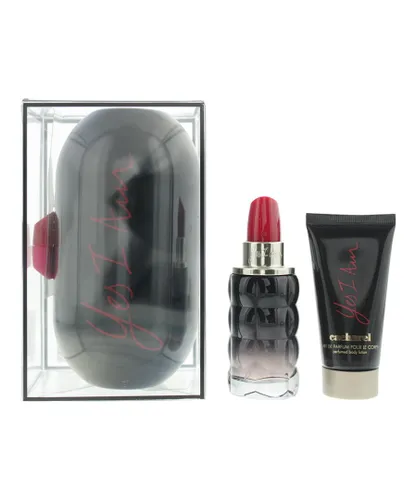 Cacharel Womens Yes I Am Eau de Parfum 50ml & Perfumed Body Lotion Giftset - Cream - One Size