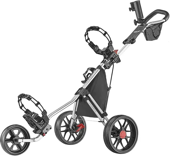 Caddytek Unisex Caddylite 11.5 V3 - Silver Golf Push Cart