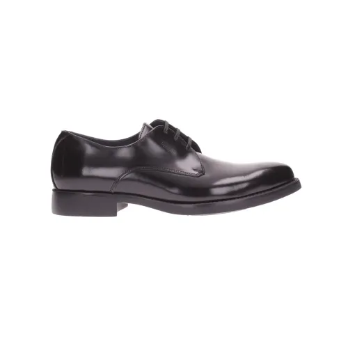 Callaghan , Classic Lace-Up Shoes ,Black male, Sizes: