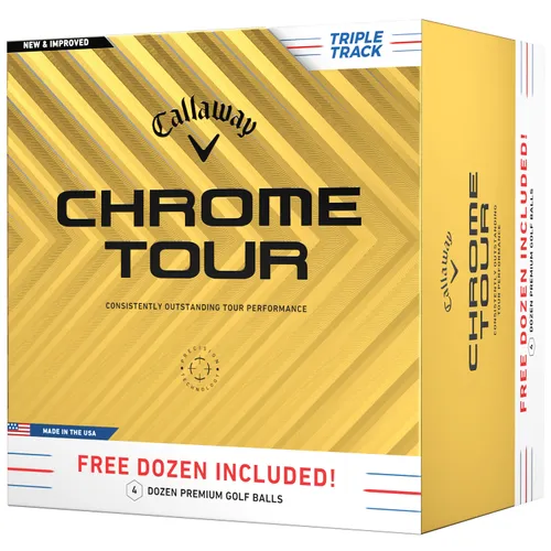 Callaway Chrome Tour Triple Track Golf Balls - 4 for 3 Promo