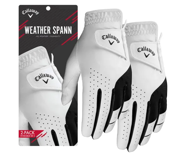 Callaway Golf Ladies Weather Spann Glove 2 Pack