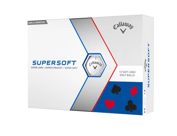 Callaway Golf Supersoft Golf Ball 2023 Suits Hybrid