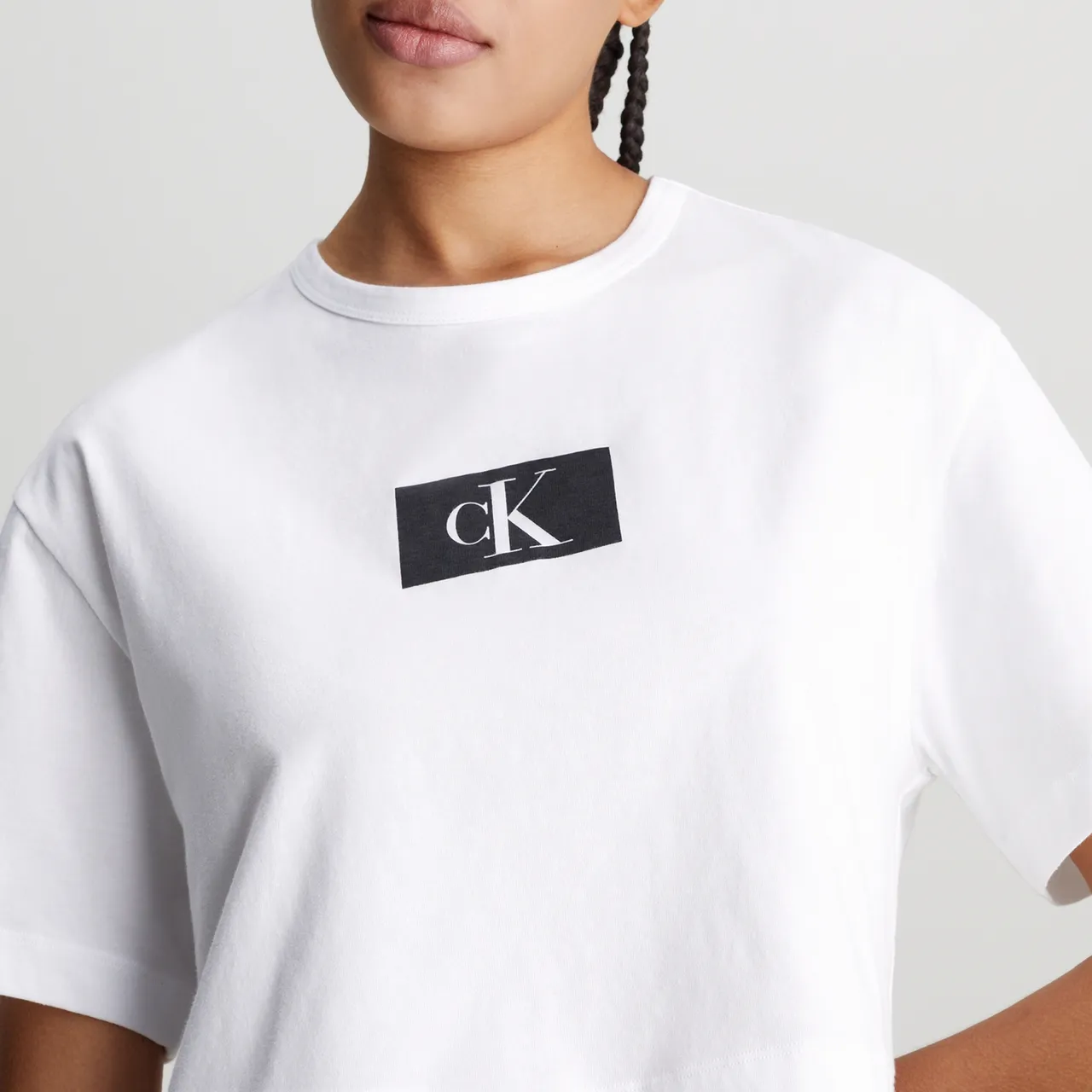 Calvin Klein 1996 Logo-Print Cotton-Jersey T-Shirt and Shorts Set