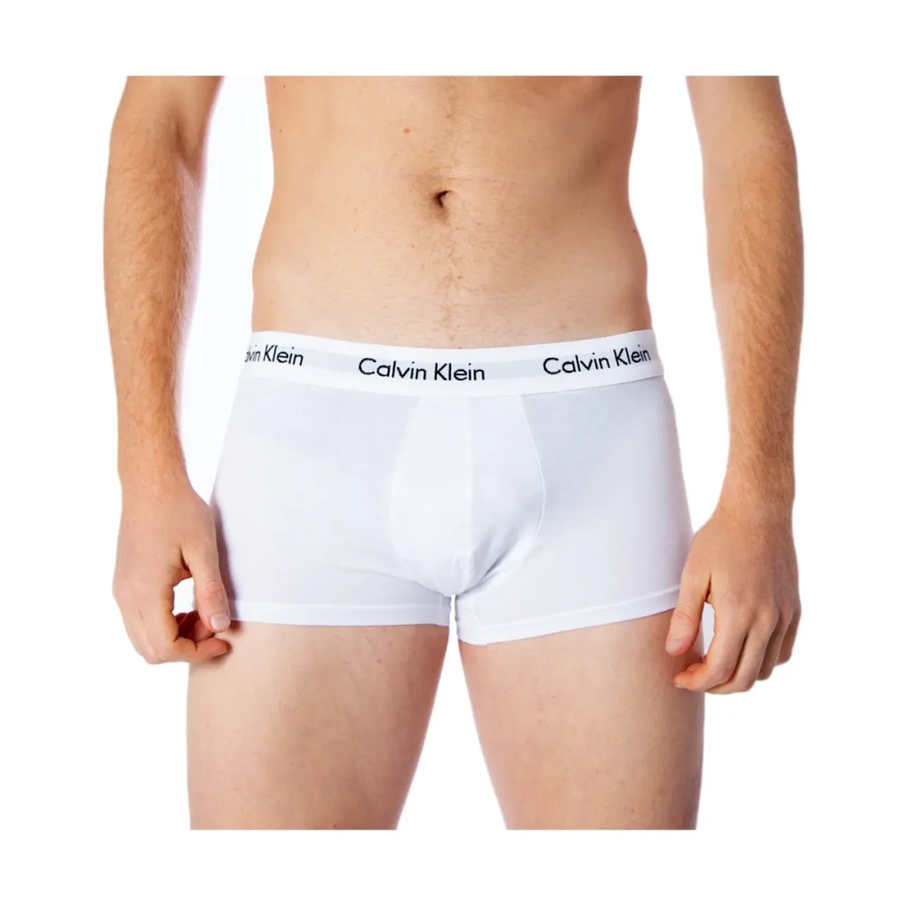 Calvin Klein , 3 Boxer Trunks Classic U2664G ,Gray male, Sizes: