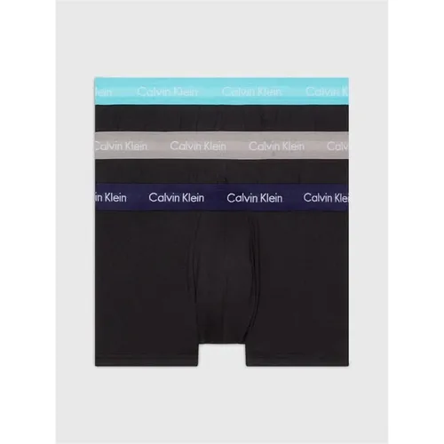 Calvin Klein 3 Pack Low Rise Boxer Shorts Mens - Black