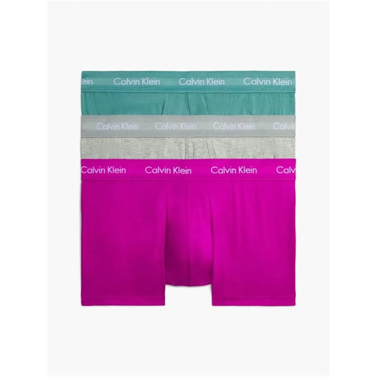 Calvin Klein 3 Pack Low Rise Boxer Shorts Mens - Pink