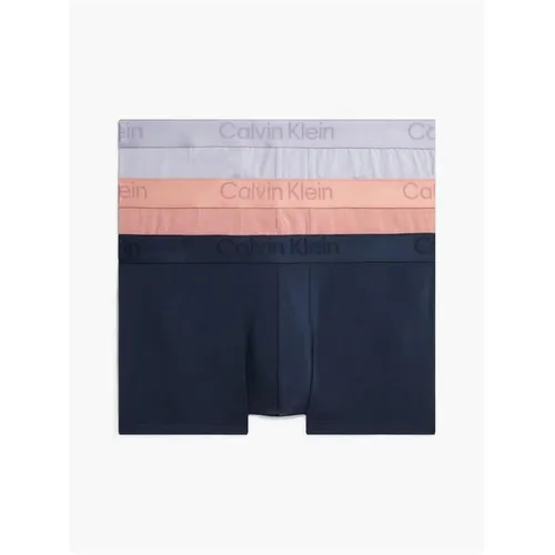 Calvin Klein 3 Pack Low Rise Trunks - Pink
