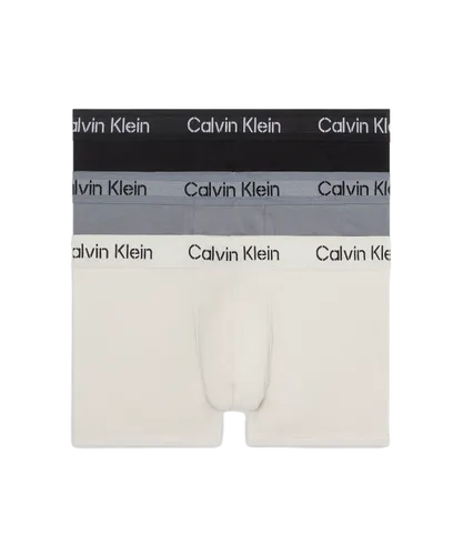 Calvin Klein 3 Pack Mens Recycled Trunk - Multicolour