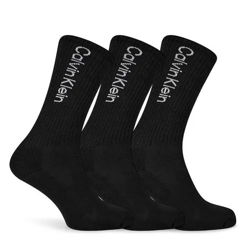 Calvin Klein 3 Pack Sport Crew Socks - Black