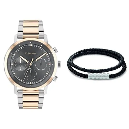 Calvin Klein Analog Multifunction Quartz Watch with Grey