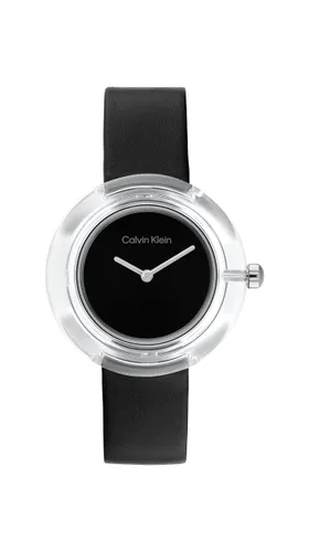 Calvin Klein Analogue Quartz Watch for Women with Black