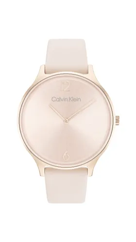 Calvin Klein Analogue Quartz Watch for Women with Blush
