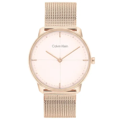 Calvin Klein Analogue Quartz Watch for women with Carnation