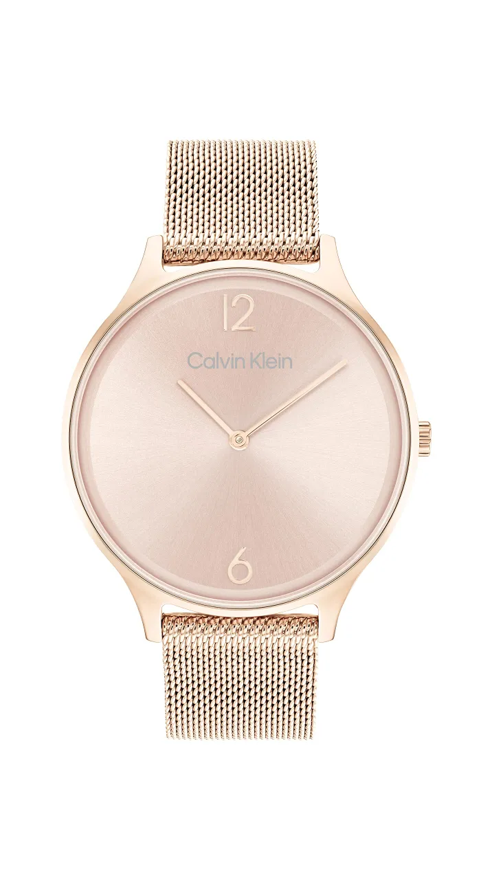 Calvin Klein Analogue Quartz Watch for women with Carnation