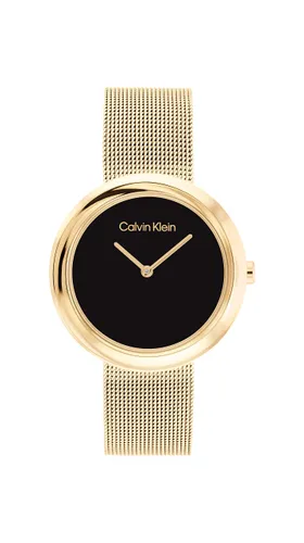 Calvin Klein Analogue Quartz Watch for women with Gold