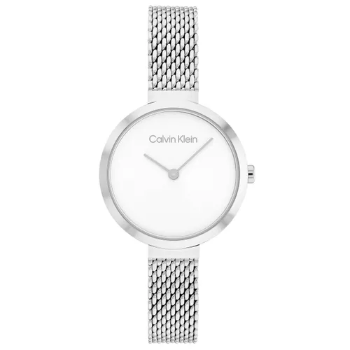 Calvin Klein Analogue Quartz Watch for Women with Silver
