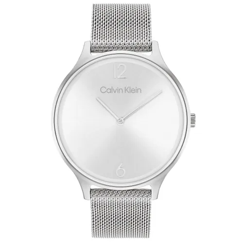 Calvin Klein Analogue Quartz Watch for Women with Silver
