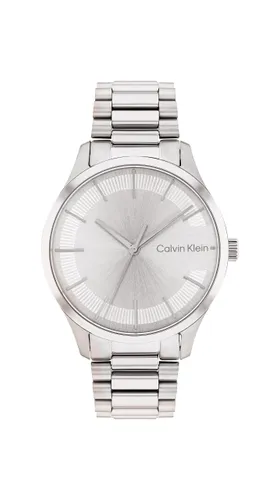 Calvin Klein Analogue Quartz Watch Unisex with Silver