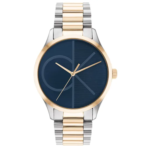 Calvin Klein Analogue Quartz Watch Unisex with Two-Tone