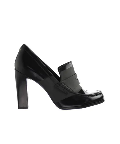 Calvin Klein Antonia Womens Black Shoes Leather